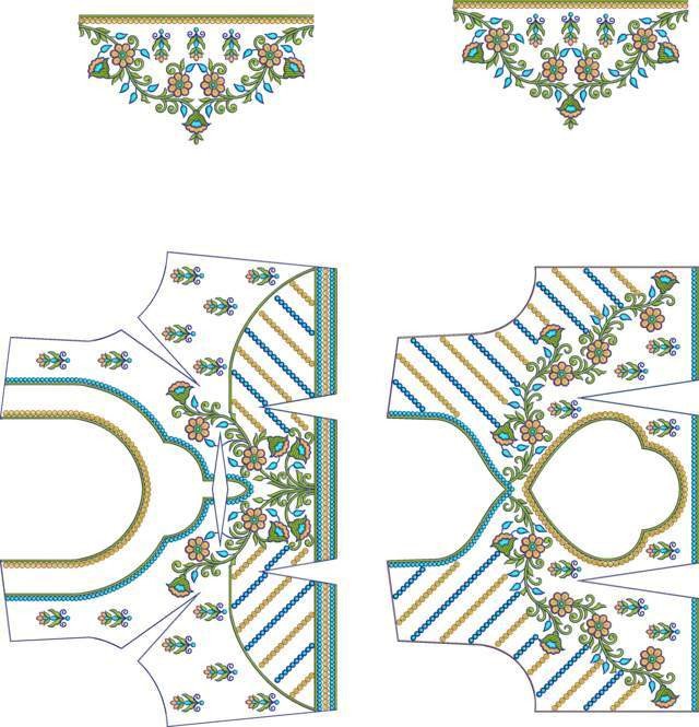 Multi Blouse Design