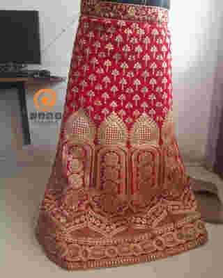 Cording Lehenga Design