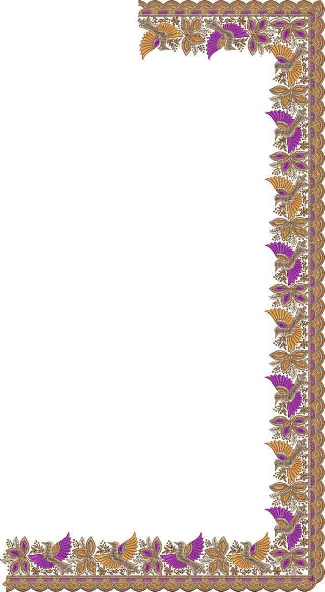 C Pallu Saree Design