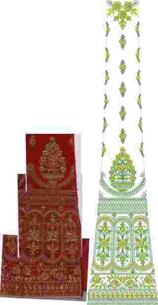 Cording Lehenga Design