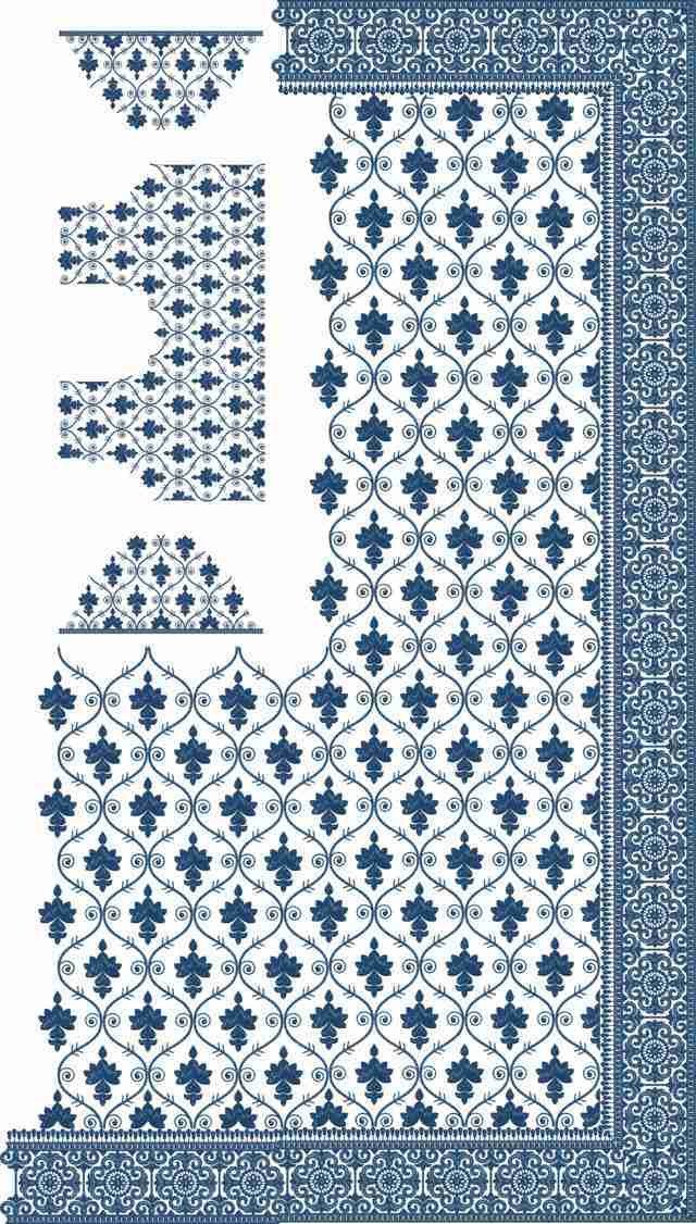 C Pallu Saree Design