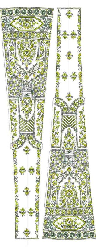 Lehenga Kali Design