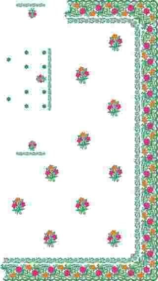 C Pallu Saree Design