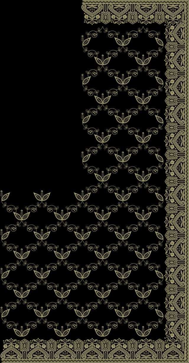 C Pallu Saree Design