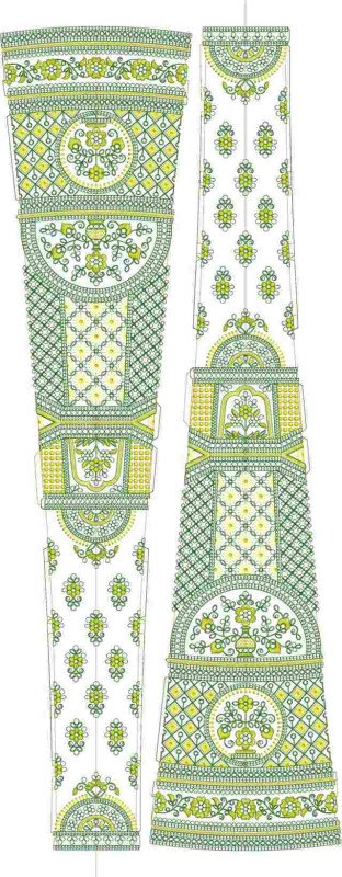 Lehenga Kali Design