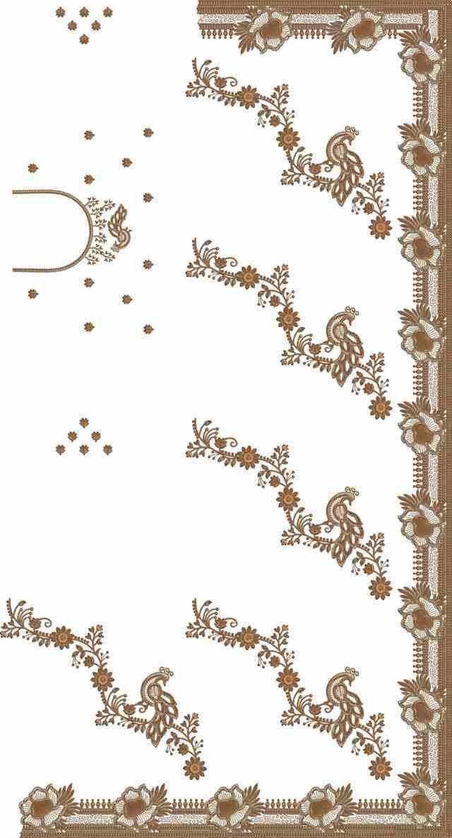 C Pallu Saree Design