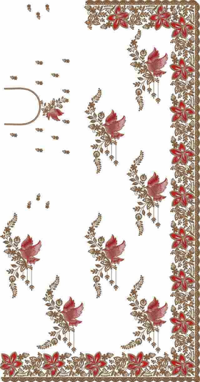C Pallu Saree Design