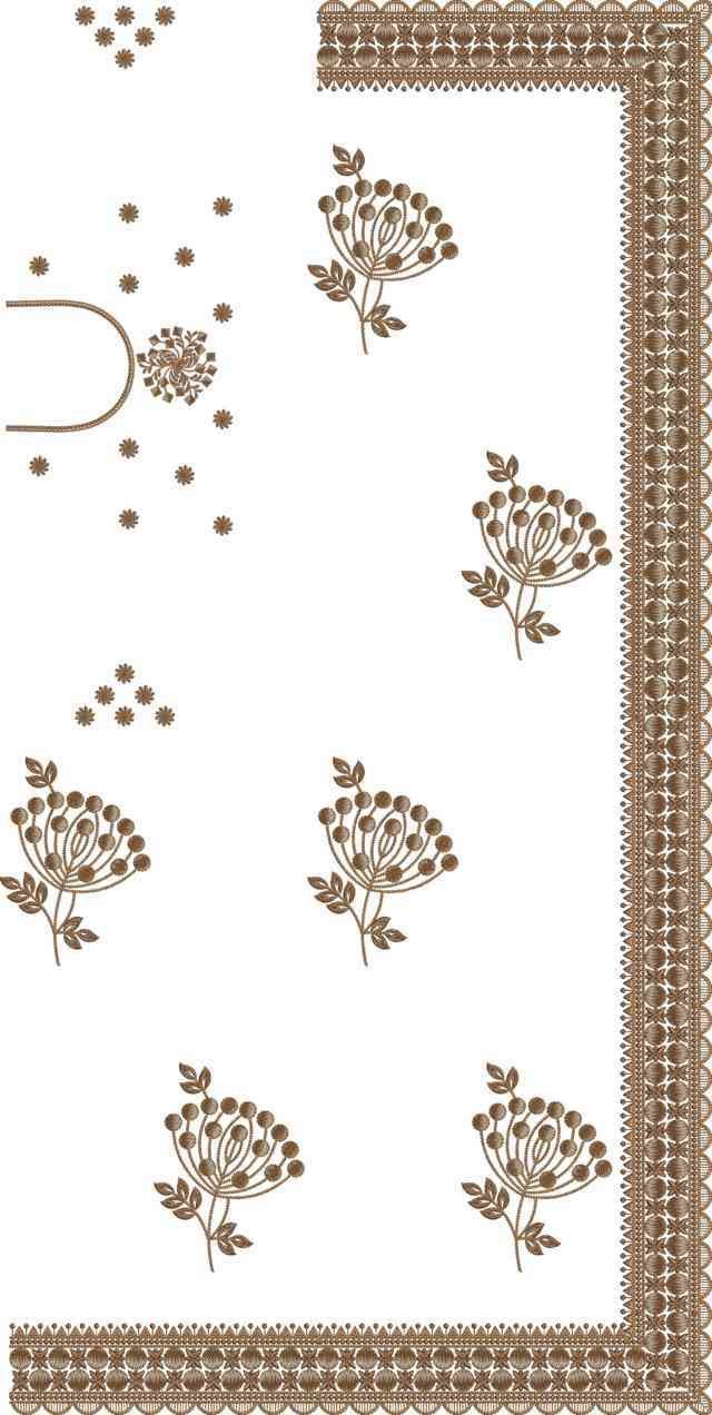 C Pallu Saree Design