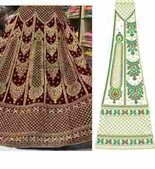 Cording Lehenga Design