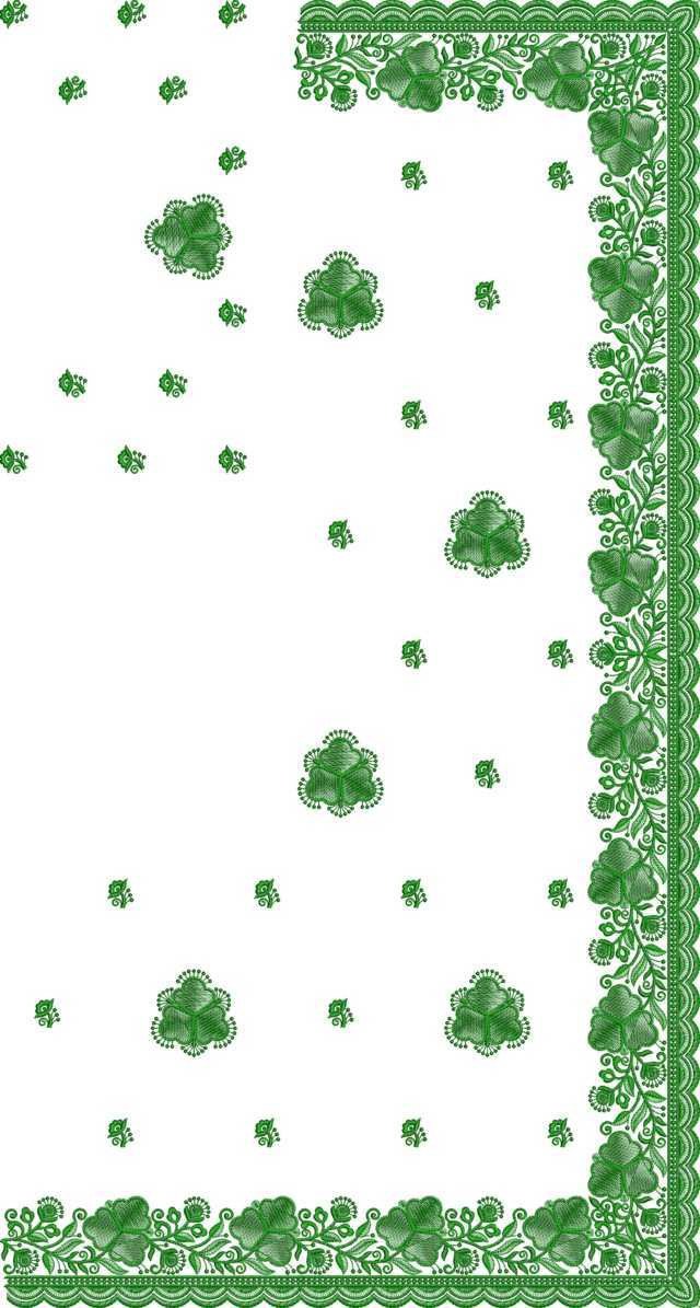 C Pallu Saree Design