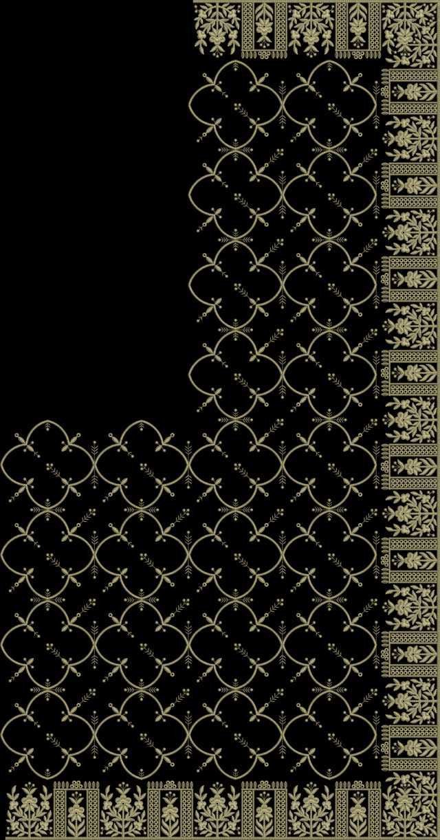 C Pallu Saree Design