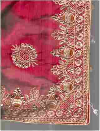 C Pallu Saree Design
