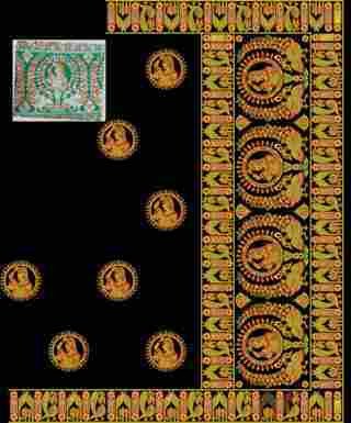 C Pallu Saree Design