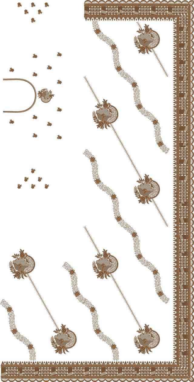 C Pallu Saree Design