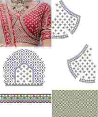 3MM Sequence Blouse Design