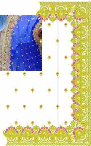 C Pallu Saree Design