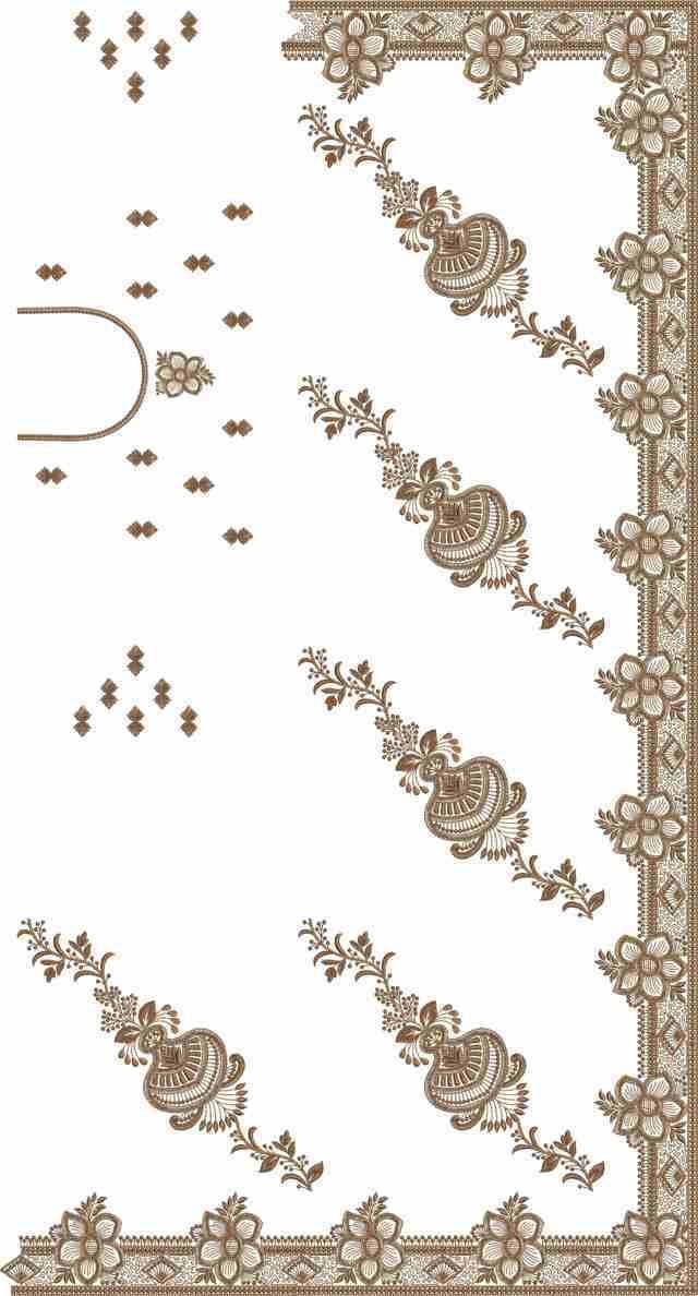 C Pallu Saree Design