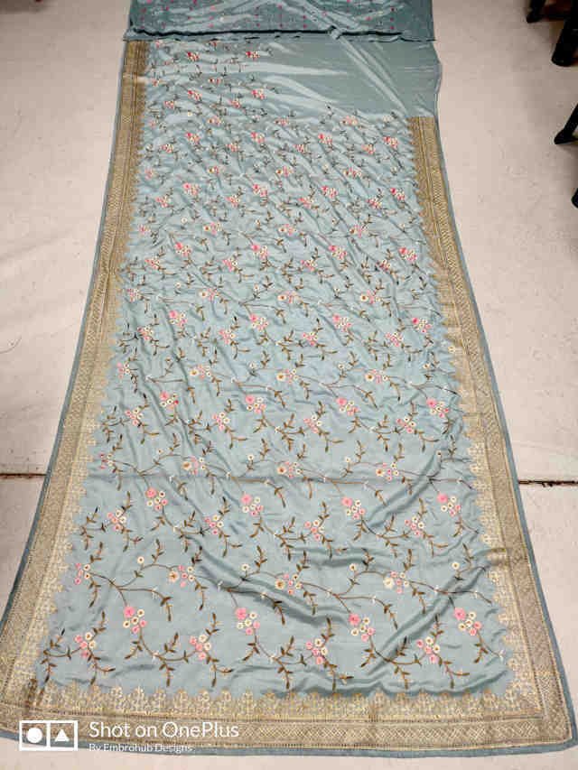 C Pallu Saree Design