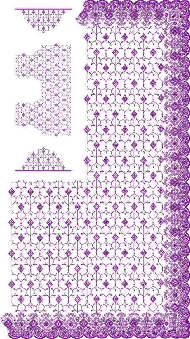 C Pallu Saree Design
