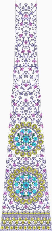 Lehenga Kali Design