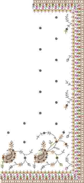 3MM Sequence C Pallu Saree Design