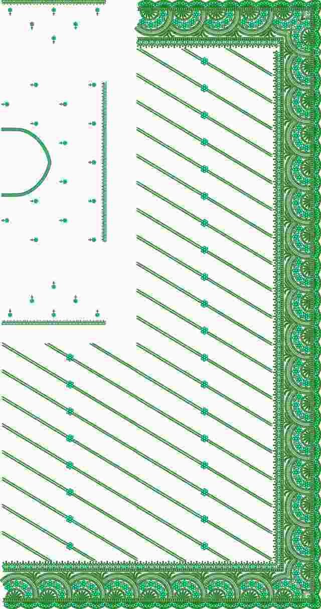 C Pallu Saree Design