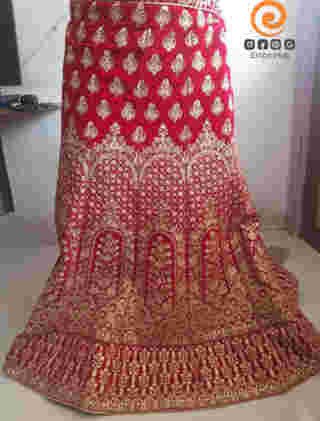 Cording Lehenga Design