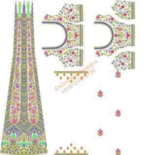 Cording Lehenga Design