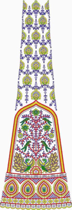 Lehenga Kali Design