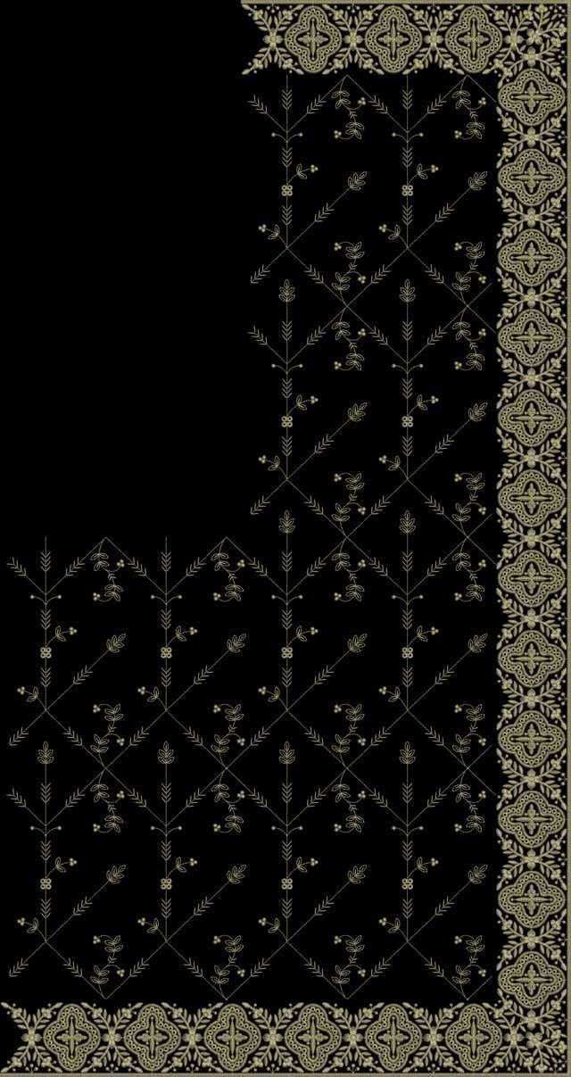 C Pallu Saree Design