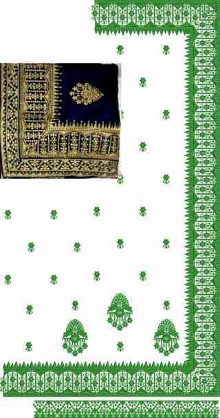 C Pallu Saree Design