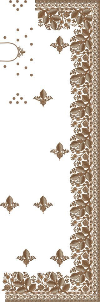 C Pallu Saree Design