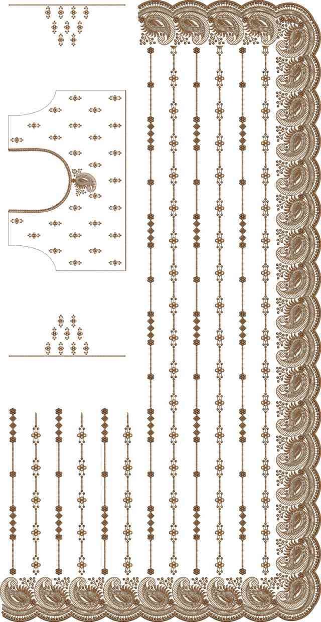 C Pallu Saree Design