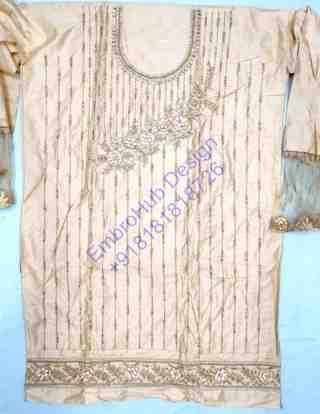 Cording Single Head Dress Design