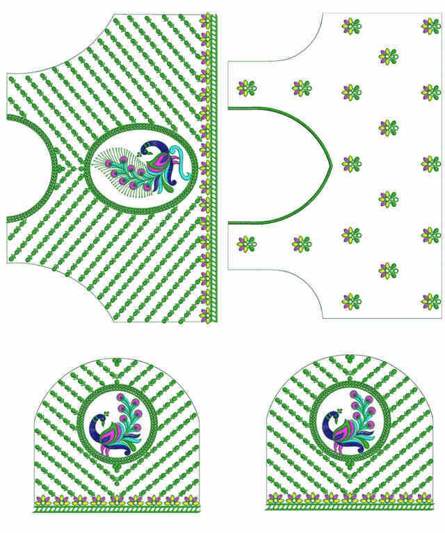 Multi Blouse Design