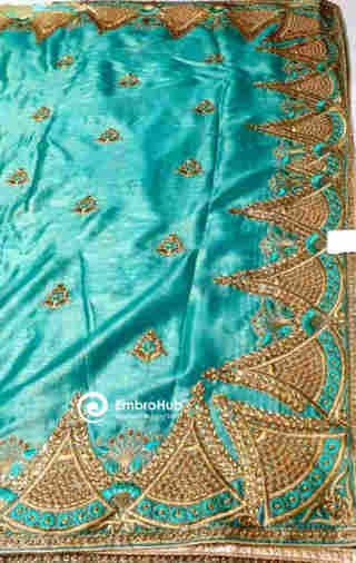 C Pallu Saree Design