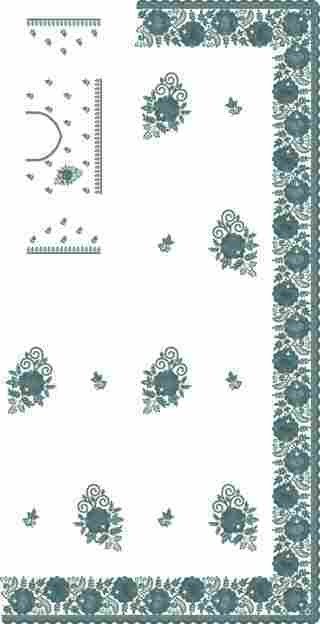 C Pallu Saree Design