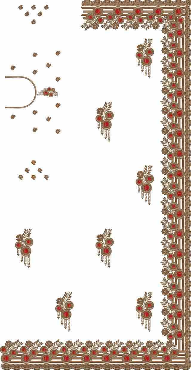 C Pallu Saree Design
