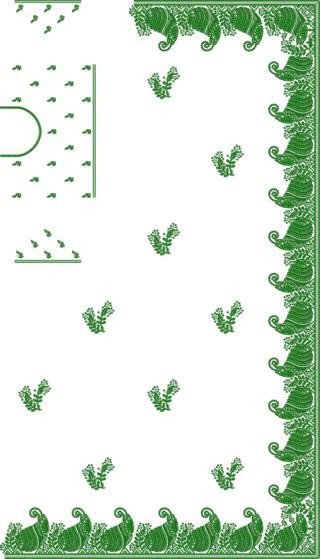 C Pallu Saree Design