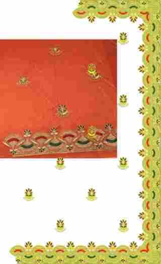 C Pallu Saree Design