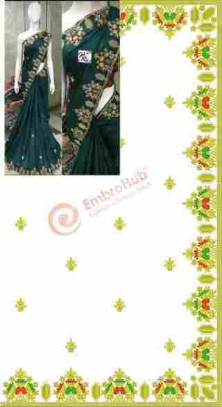 C Pallu Saree Design