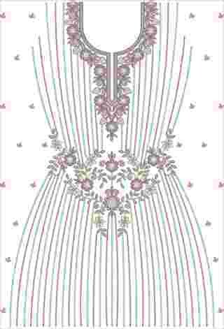 Single Head Dress Design
