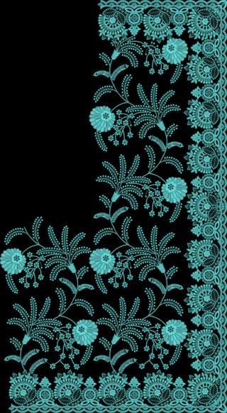 C Pallu Saree Design