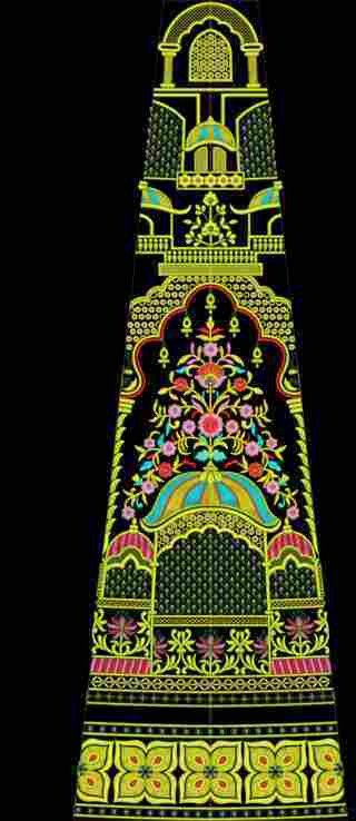 Cording Lehenga Design