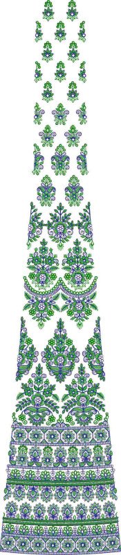 Lehenga Kali Design
