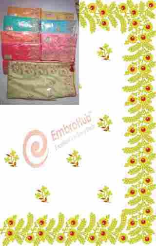 C Pallu Saree Design