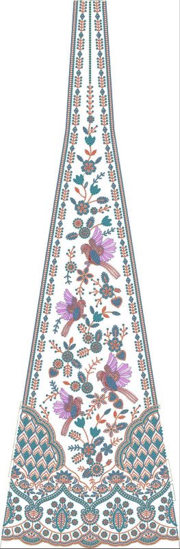 Beads Lehenga Design