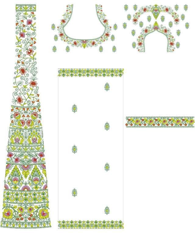 Lehenga Kali Design