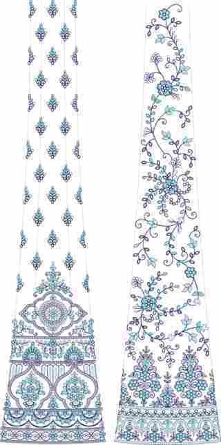 Cording Lehenga Design