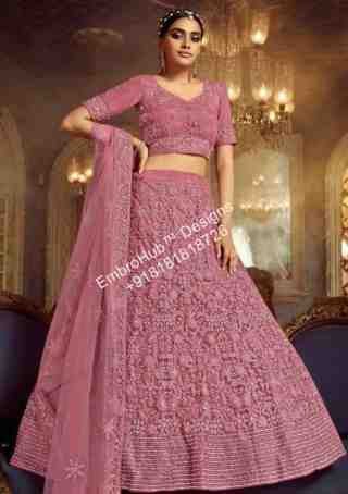Cording Lehenga Design